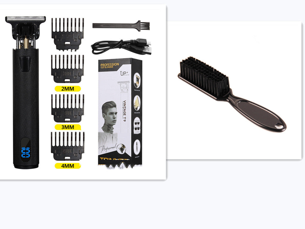Profi Haarschneider Set für Männer – Elektrischer Bart- & Haartrimmer (5 Aufsätze)
