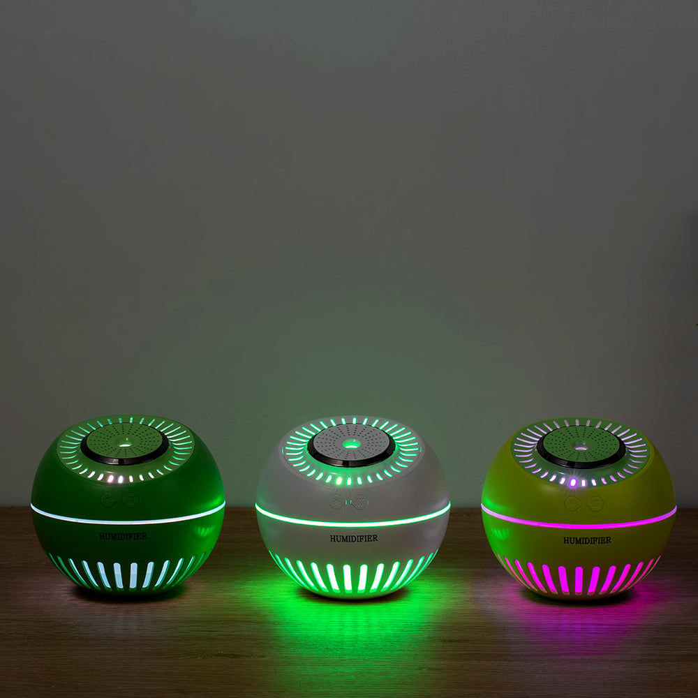✨ LED Luftbefeuchter – Aromadiffuser mit Farblicht | Leise & Modern