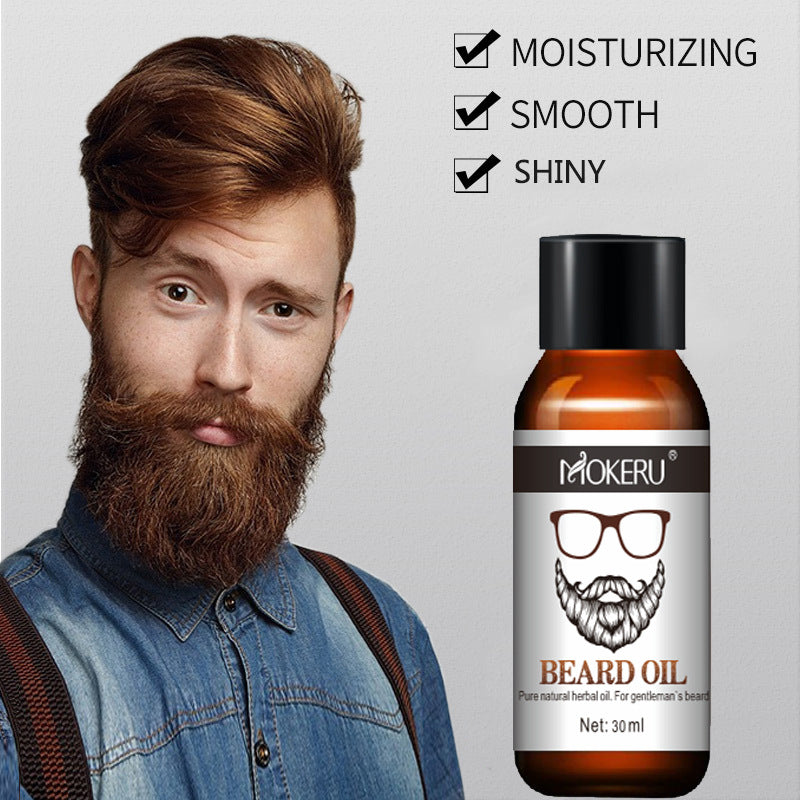 Bio Bartöl für schnelles Bartwachstum – Pflege & Feuchtigkeit (30ml)