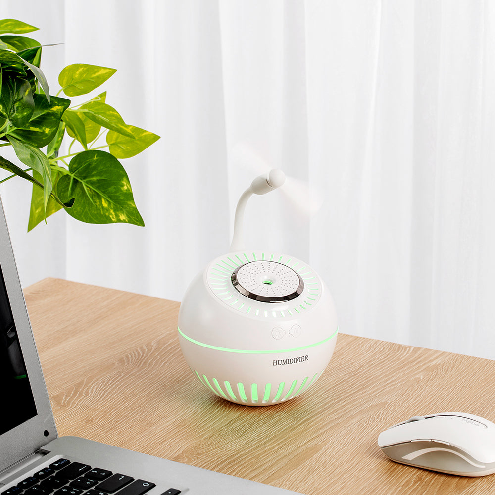 ✨ LED Luftbefeuchter – Aromadiffuser mit Farblicht | Leise & Modern