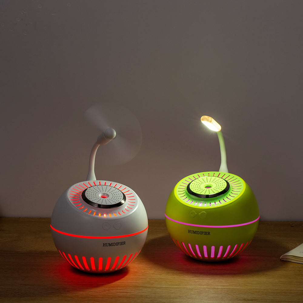 ✨ LED Luftbefeuchter – Aromadiffuser mit Farblicht | Leise & Modern