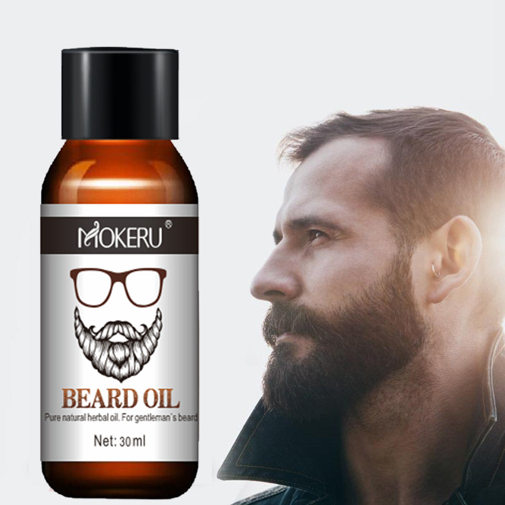 Bio Bartöl für schnelles Bartwachstum – Pflege & Feuchtigkeit (30ml)
