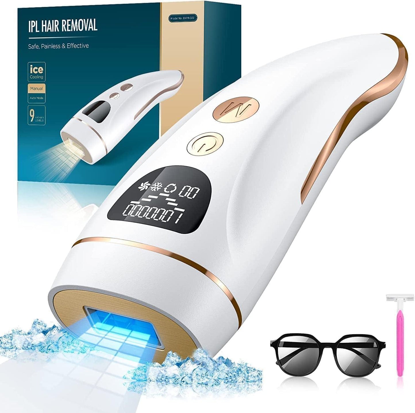 IPL Laser Haarentferner – Glatte Haut für Wochen