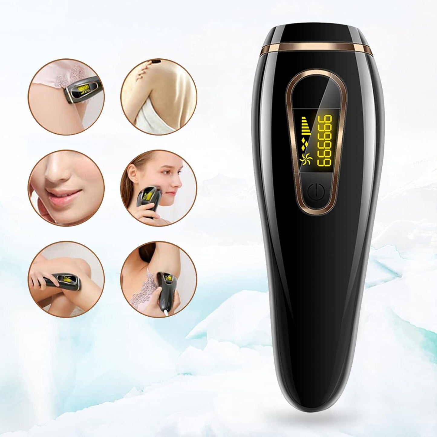 IPL Laser Haarentferner – Glatte Haut für Wochen