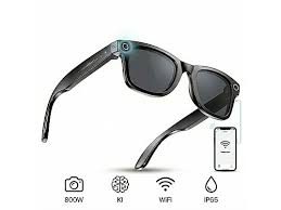 AI Smart Brille mit Kamera – 8 MP, Bluetooth & Sprachassistent